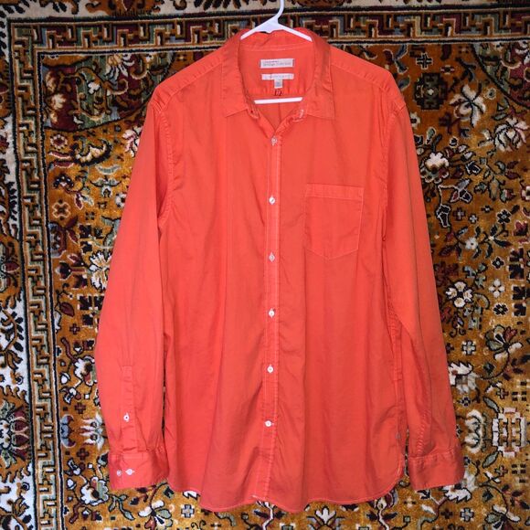 Women's Banana Republic Heritage Collection 100% Cotton Button Down Shirt XL - Picture 2 of 8